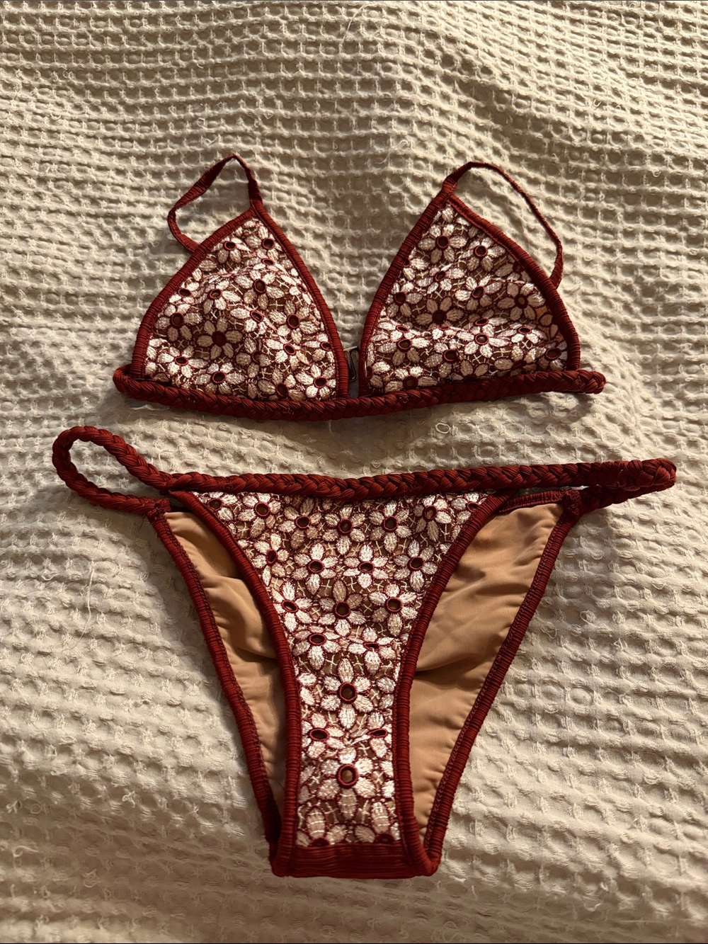 NWOT For Love and Lemons - Two Piece Samba Braided Bikini